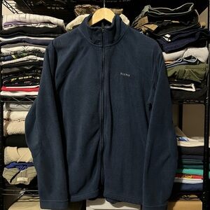Reebok Dark Blue Fleece Jacket